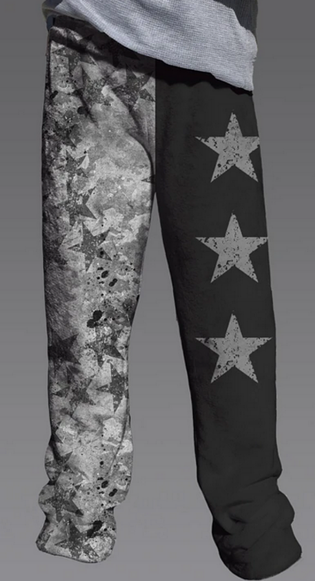 Penelope Wildberry Loungepants-Grunge Stars