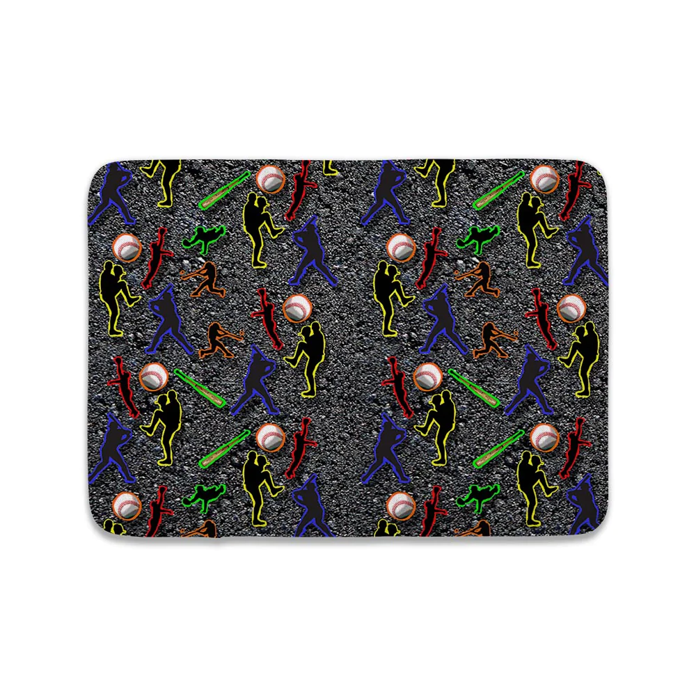 Penelope Wildberrey Micro Mat-Baseball on Concrete