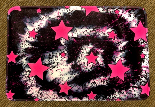 Penelope Wildberry Micro Mat-Pink Star Tie Dye