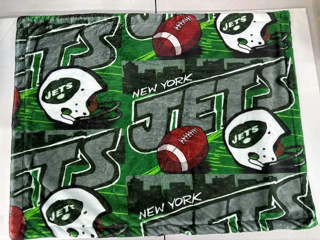 Penelope Wildberry Fuzzy Pillowcase-NY Jets
