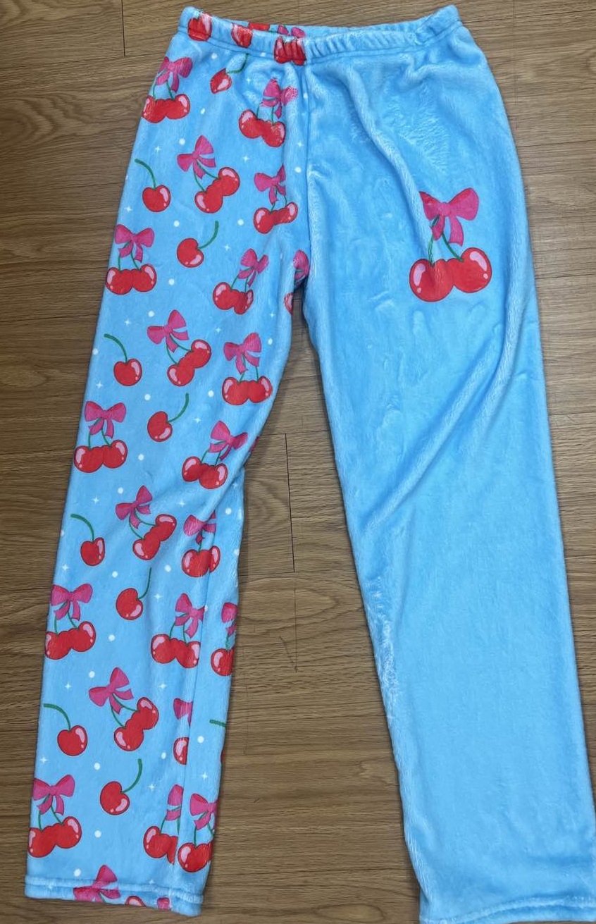 Penelope Wildberry Loungepants-Cheery Bows