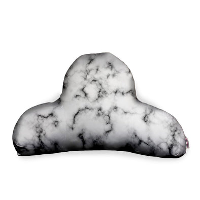 Penelope Wildberry Boyfriend Pillow-Fuzzy-Black Marble