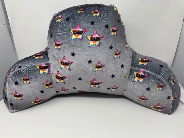Boyfriend Pillow Fuzzy -Camp  Classic Tie Dye Star