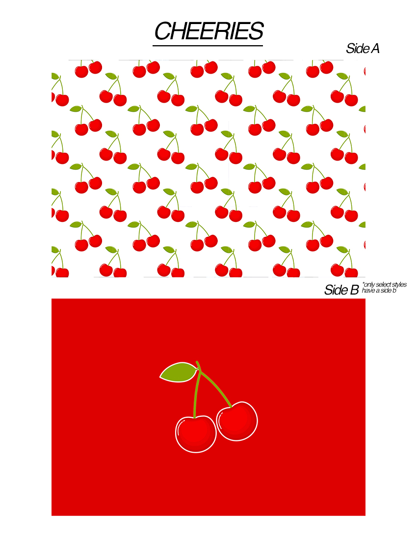PENELOPE WILDBERRY TWIN COMFORTER-CHERRIES