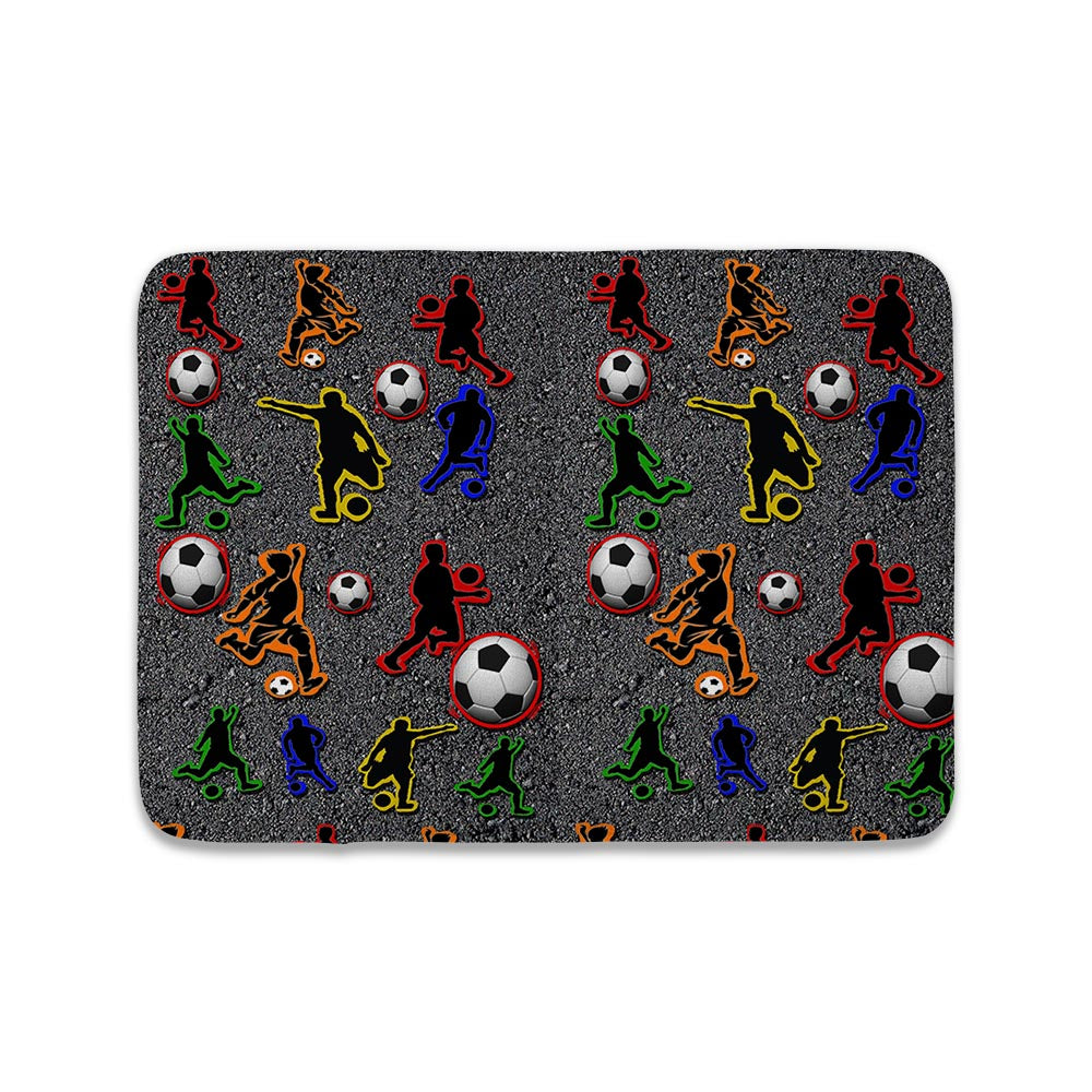 Penelope Wildberry Micro Mat-Soccer on Concrete