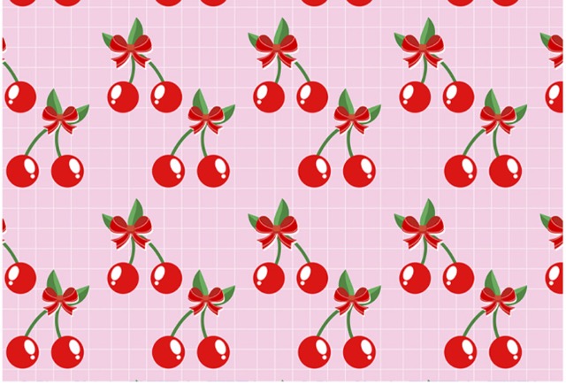Penelope Wildberrey Micro Mat-Sweet Cherries