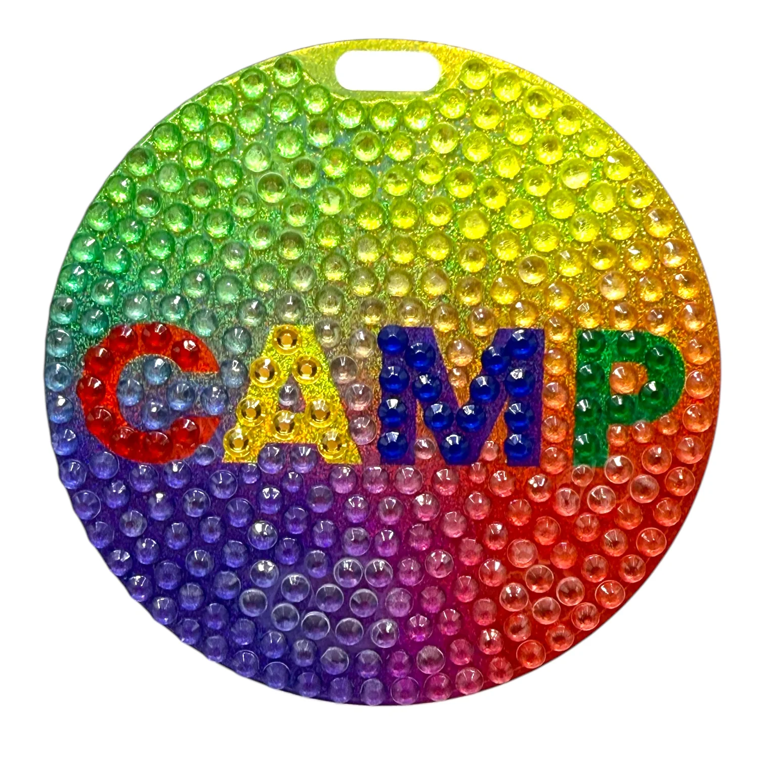 STICKERBEANS BAG TAG-CAMP