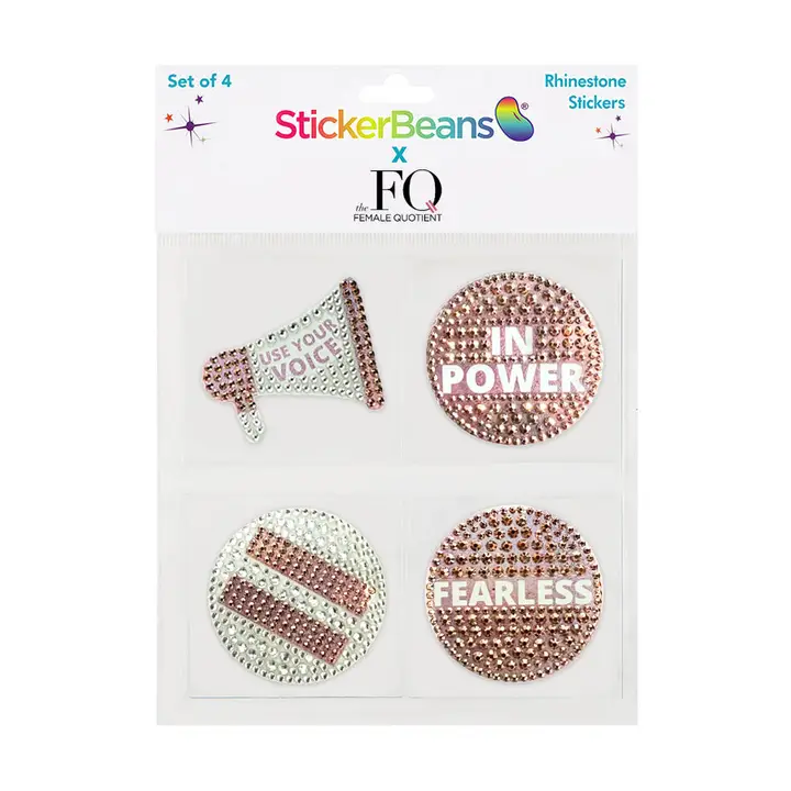 STICKERBEANS SET-FQ (FEMALE QUOTIENT)