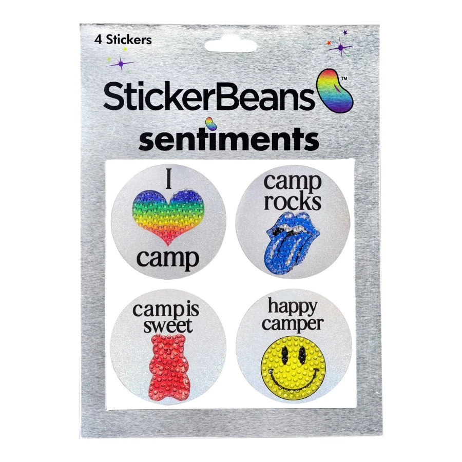 STICKERBEANS CAMP SENTIMENTS MULTI PACK