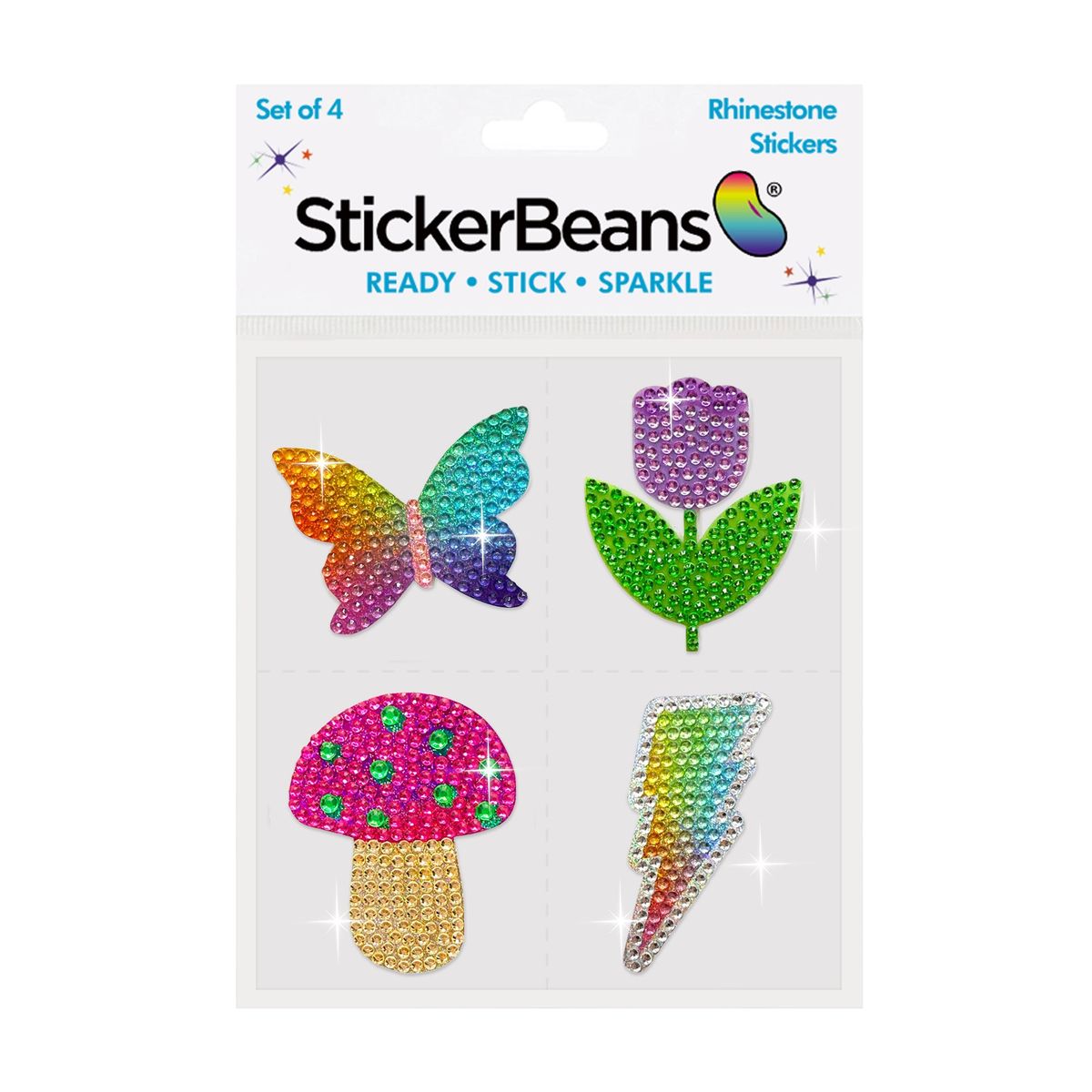 STICKERBEANS SET-WILD WONDERS