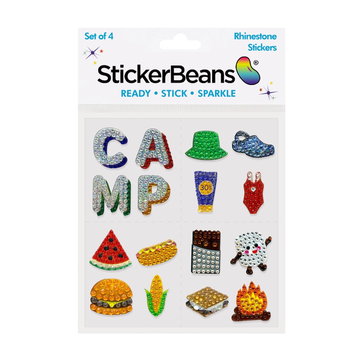 STICKERBEANS SET-CAMP 365