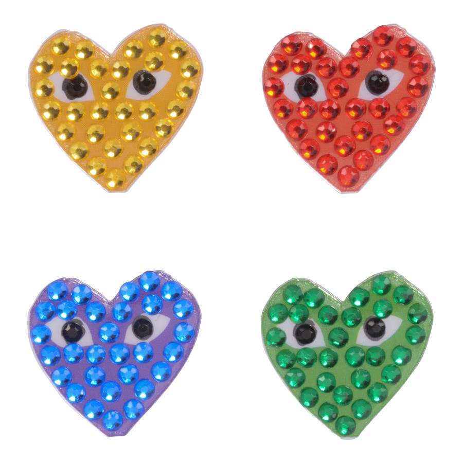 StickerBeans Baby Beans  Hearts