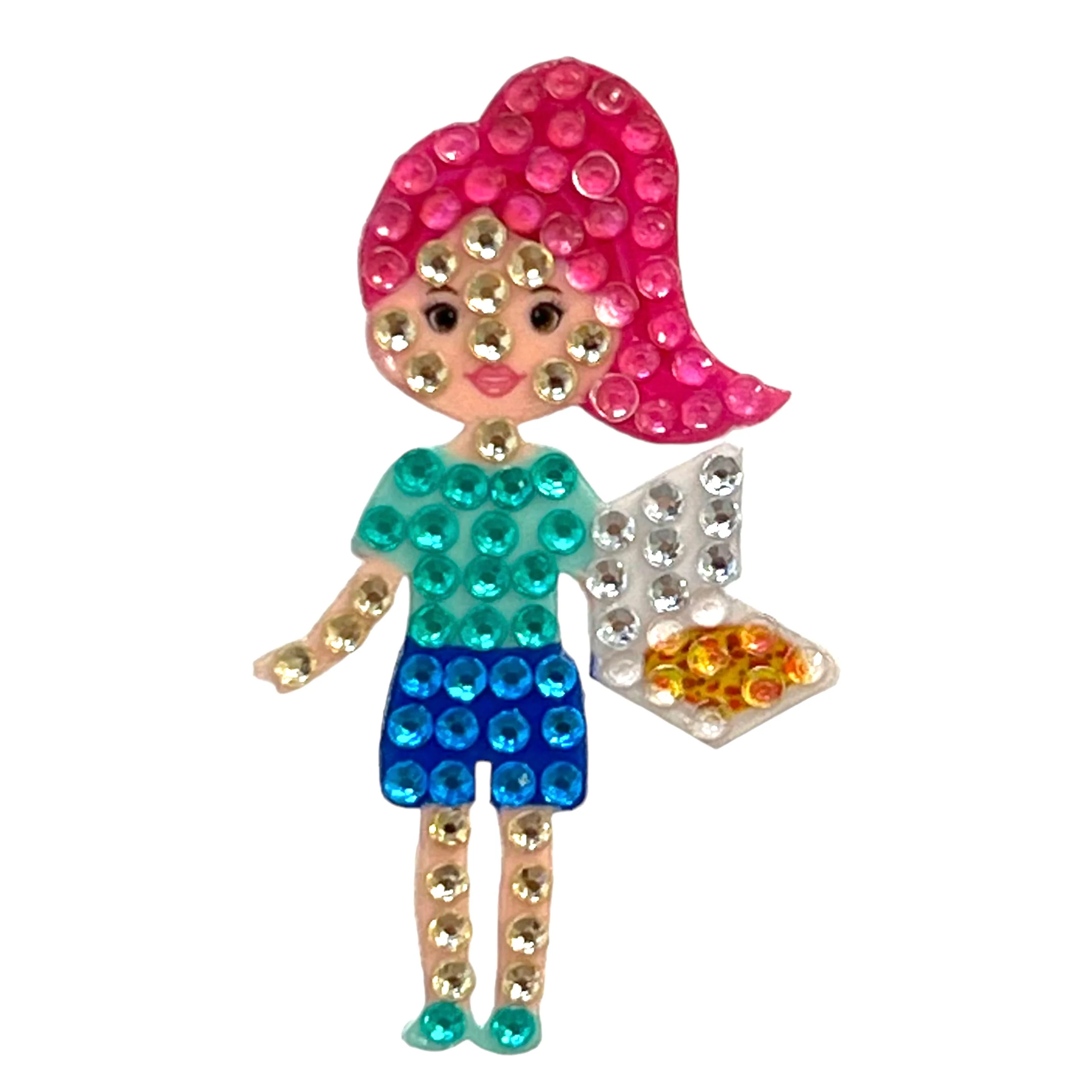 PIZZA GIRL STICKERBEANS 2