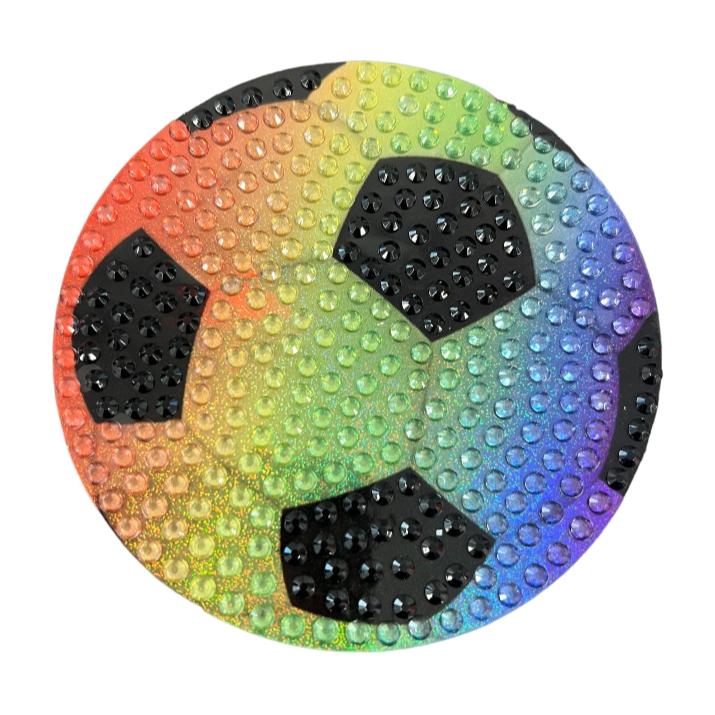 StickerBeans Rainbow Soccer Ball  2