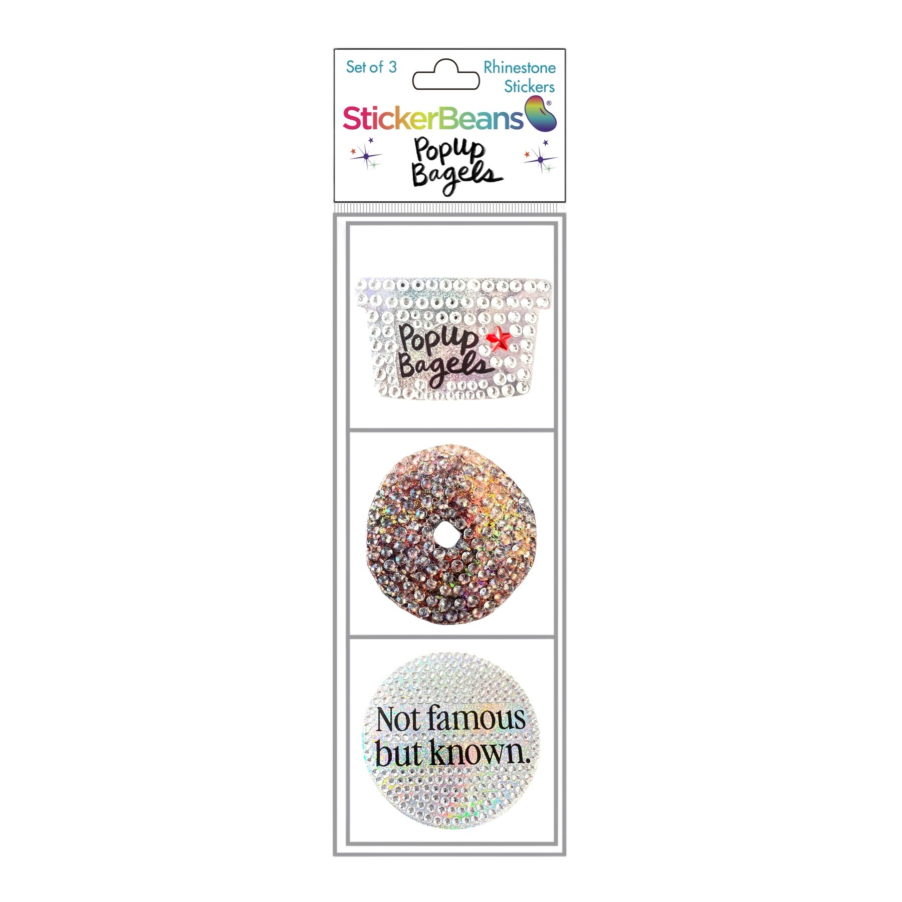 POPUP BAGELS STICKERBEAN SET