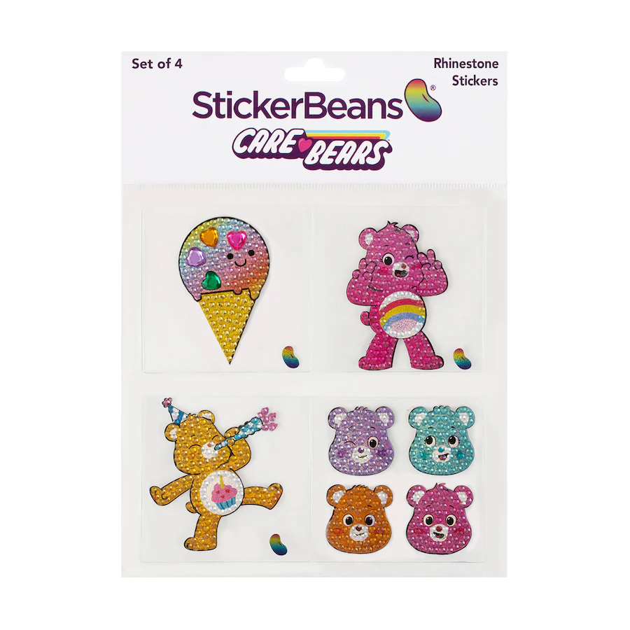 STICKERBEANS SET-CARE BEARS