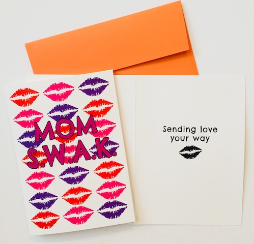 Greeting Card-MOM SWAK