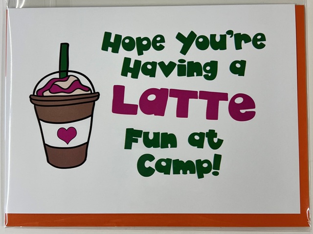 GREETING CARDS-LATTE