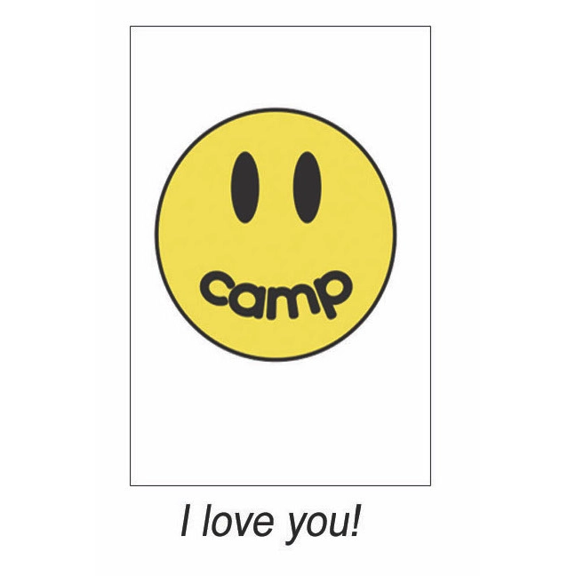 GREETING CARDS-SMILEY CAMP