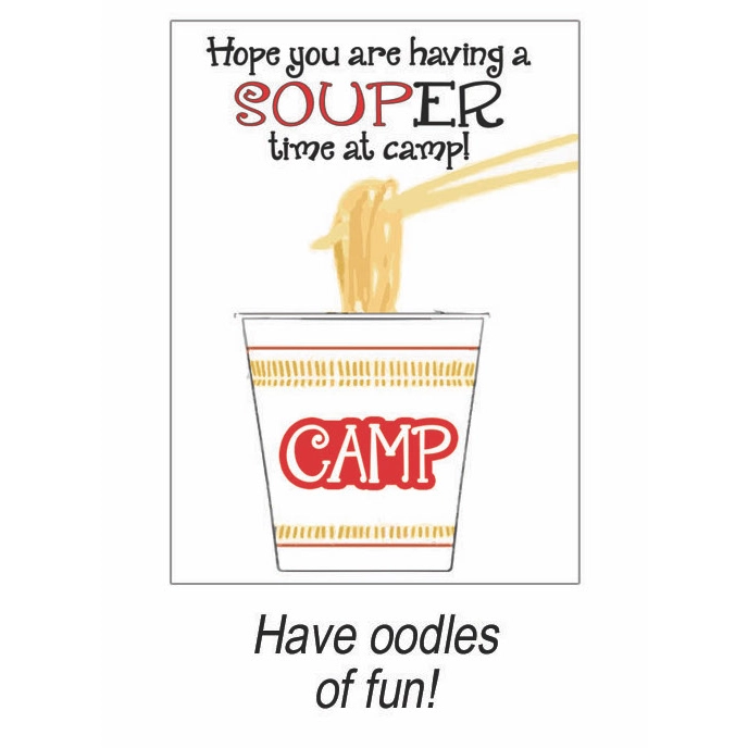 GREETING CARDS-HOPE YOU'RE HAVING A SOUP-ER TIME