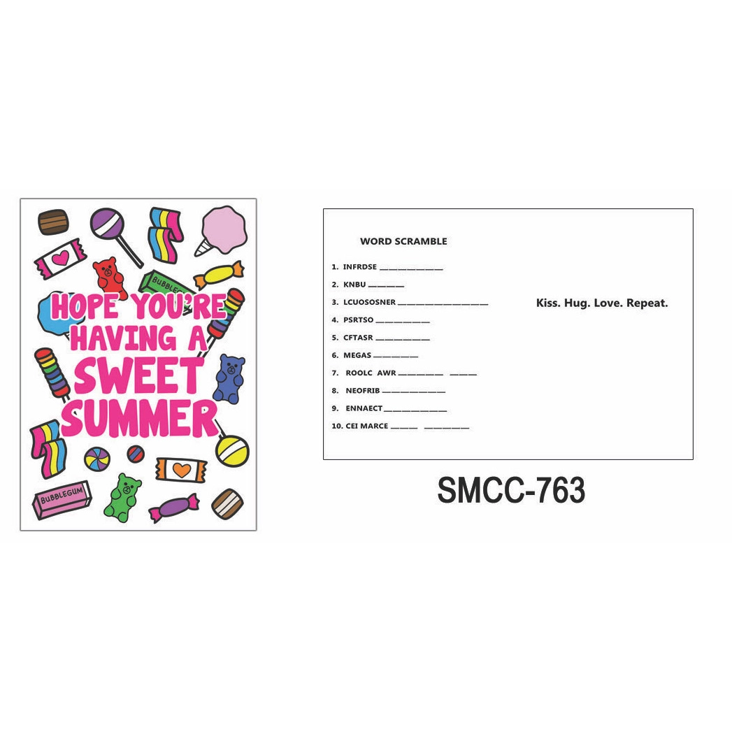 GREETING CARDS-SWEET SUMMER