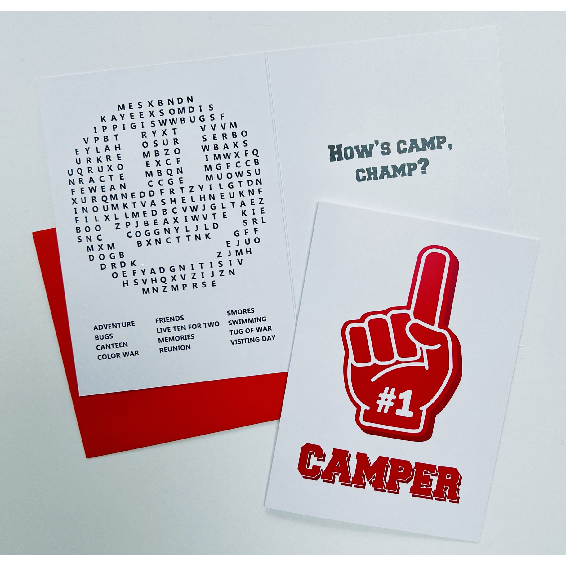 GREETING CARDS-#1 CAMPER