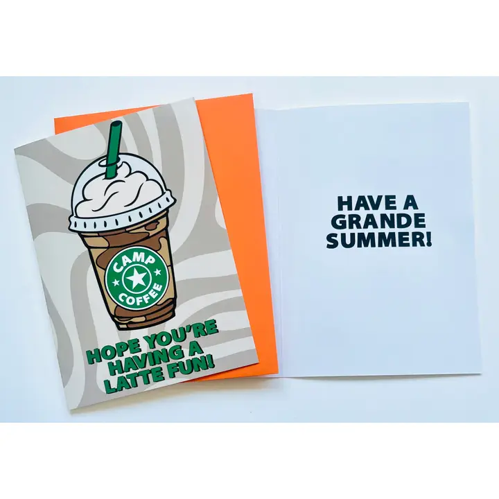 GREETING CARD-CAMP COFFEE
