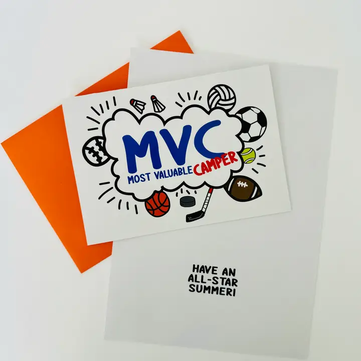 GREETING CARD-MOST VALUABLE CAMPER