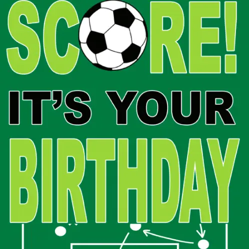 GREETING CARDS-SCORE-ITS YOUR BIRTHDAY