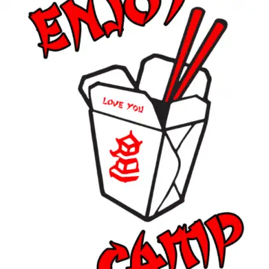 GREETING CARD-ENJOY CAMP