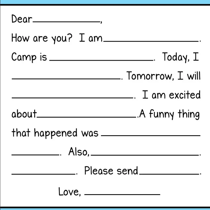 MEMO PAD CAMP LOVE SMILEY FILL IN