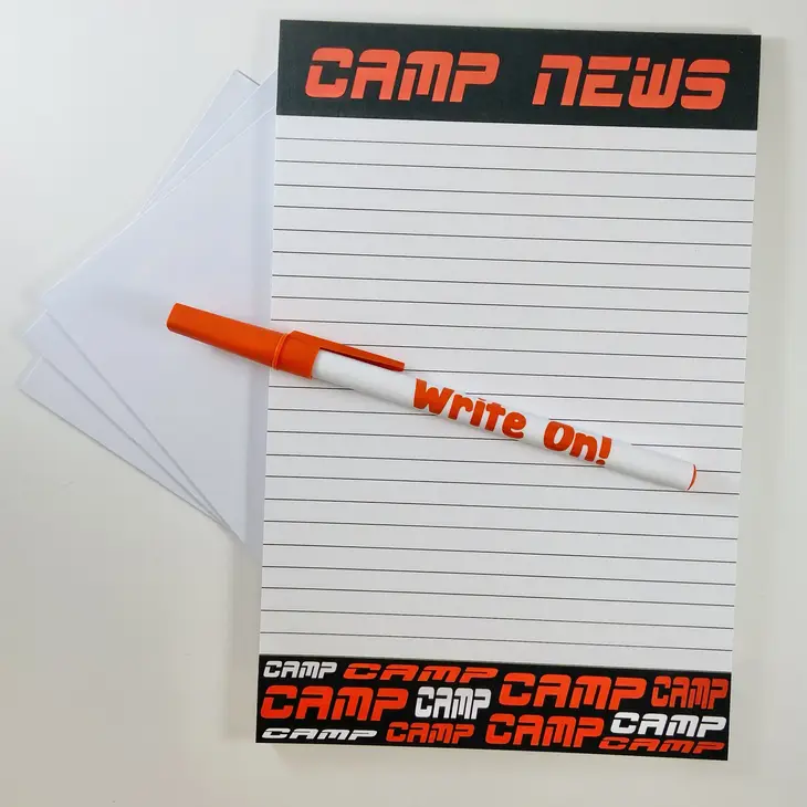 MEMO PAD CAMP NEWS