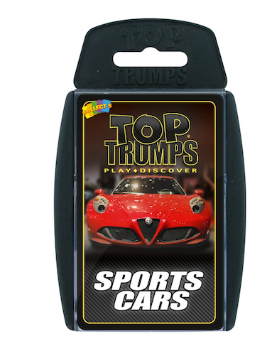 Top Trumps Sports Cars