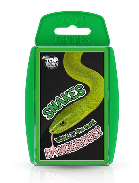 TOP TRUMPS SNAKES