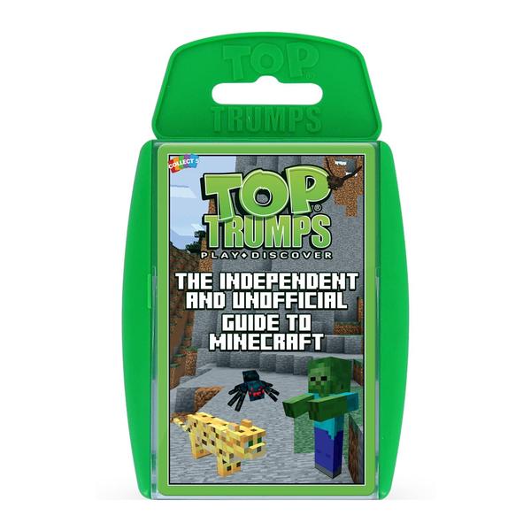 TOP TRUMPS-MINECRAFT THE INDEPENDENT & UNOFFICIAL GUIDE