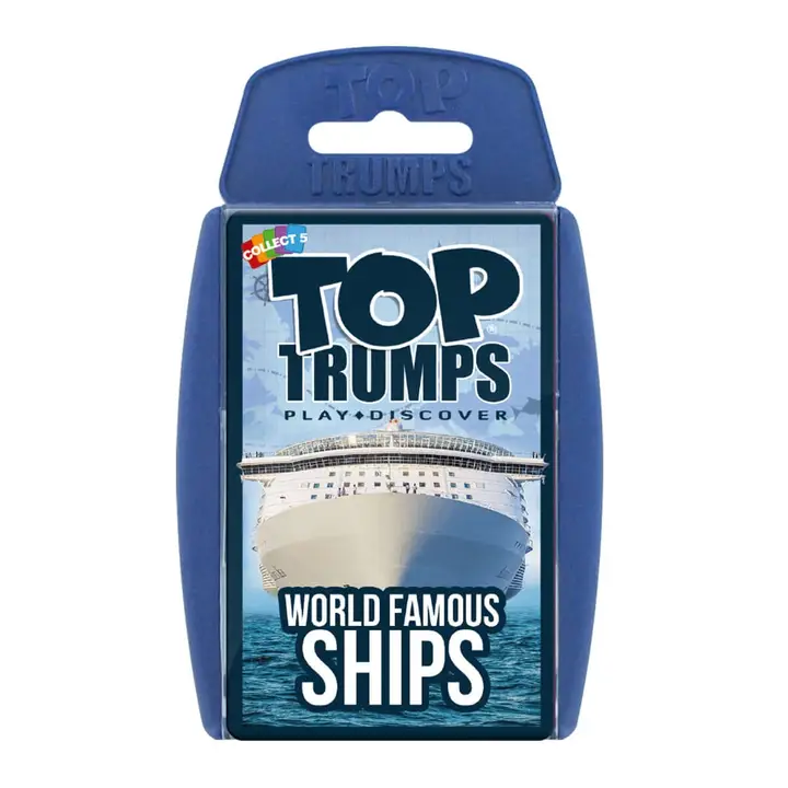 TOP TRUMPS-WORLD FAMOUS SHIPS