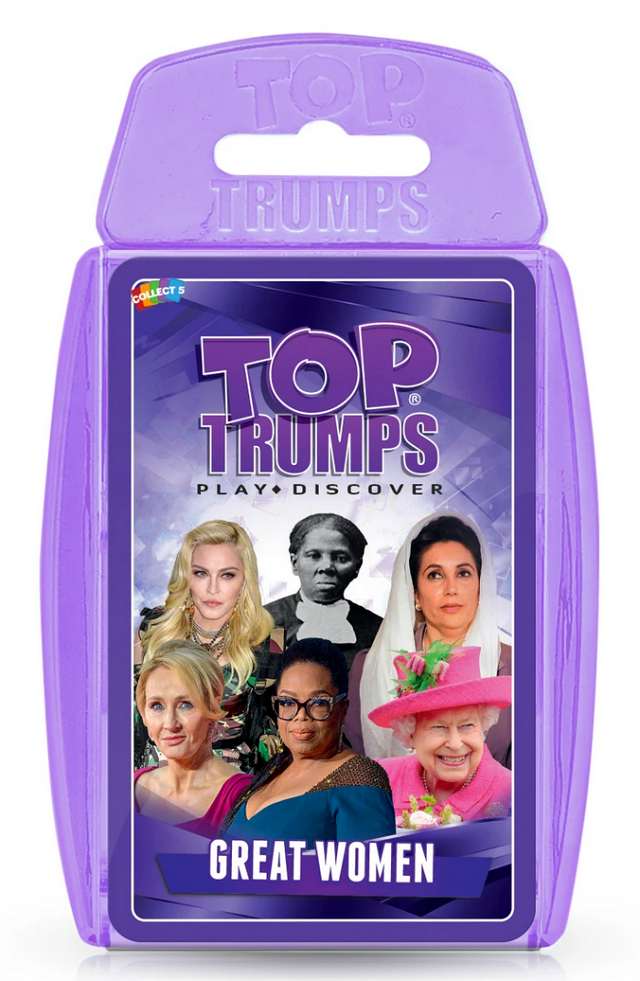 TOP TRUMPS-GREAT WOMEN