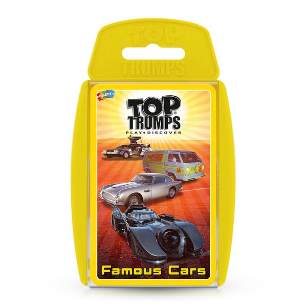 TOP TRUMPS FAMOUS CARS