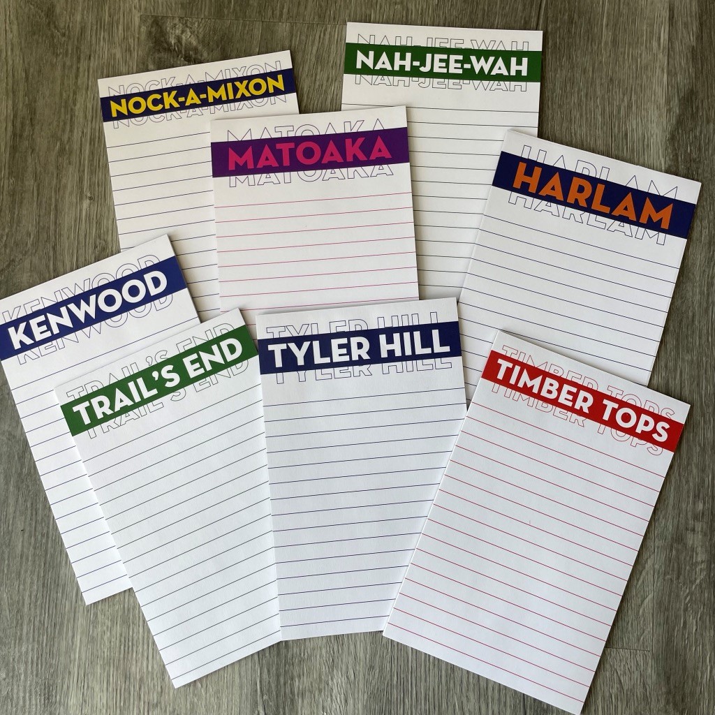 Camp Stationery-Camp Name Bold