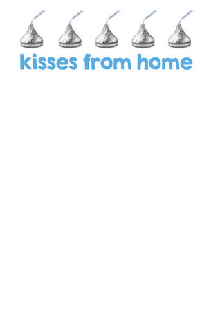 HERSHEY KISSES FROM HOME
