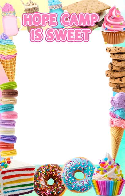 COLORFUL CONFECTIONS FROM HOME NOTEPAD