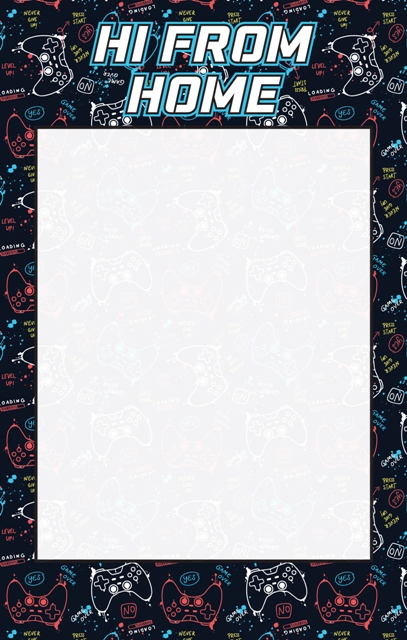 DRIPPY GAMING FROM HOME NOTEPAD