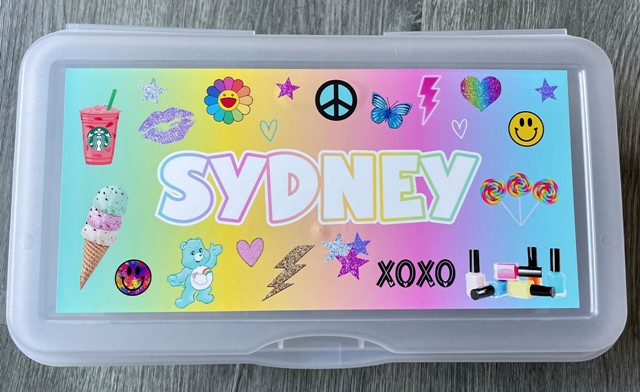 HINGED SHOE BOX (CUSTOM)