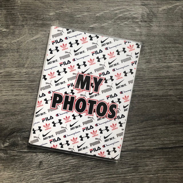 MINI PHOTO ALBUM ATHLETIC LOGOS