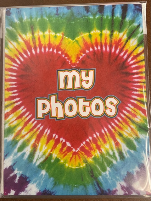 PHOTO ALBUM-HEART TIE DYE