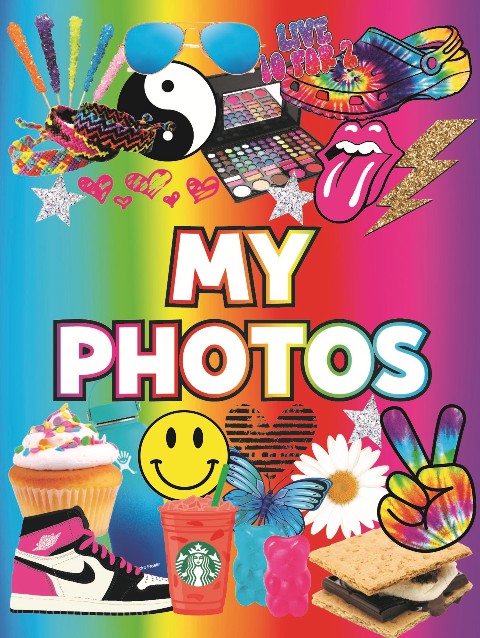 MINI PHOTO ALBUM RAINBOW OMBRE