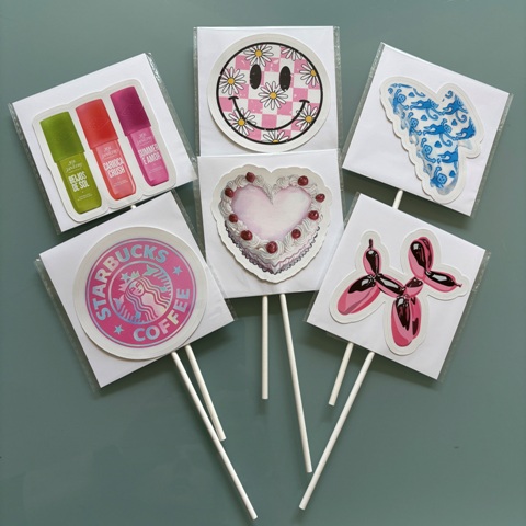 STICKER BOUQUET-COQUETTE