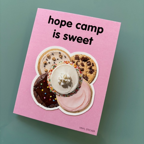 CRUMBL STICKER FOLDED NOTECARD