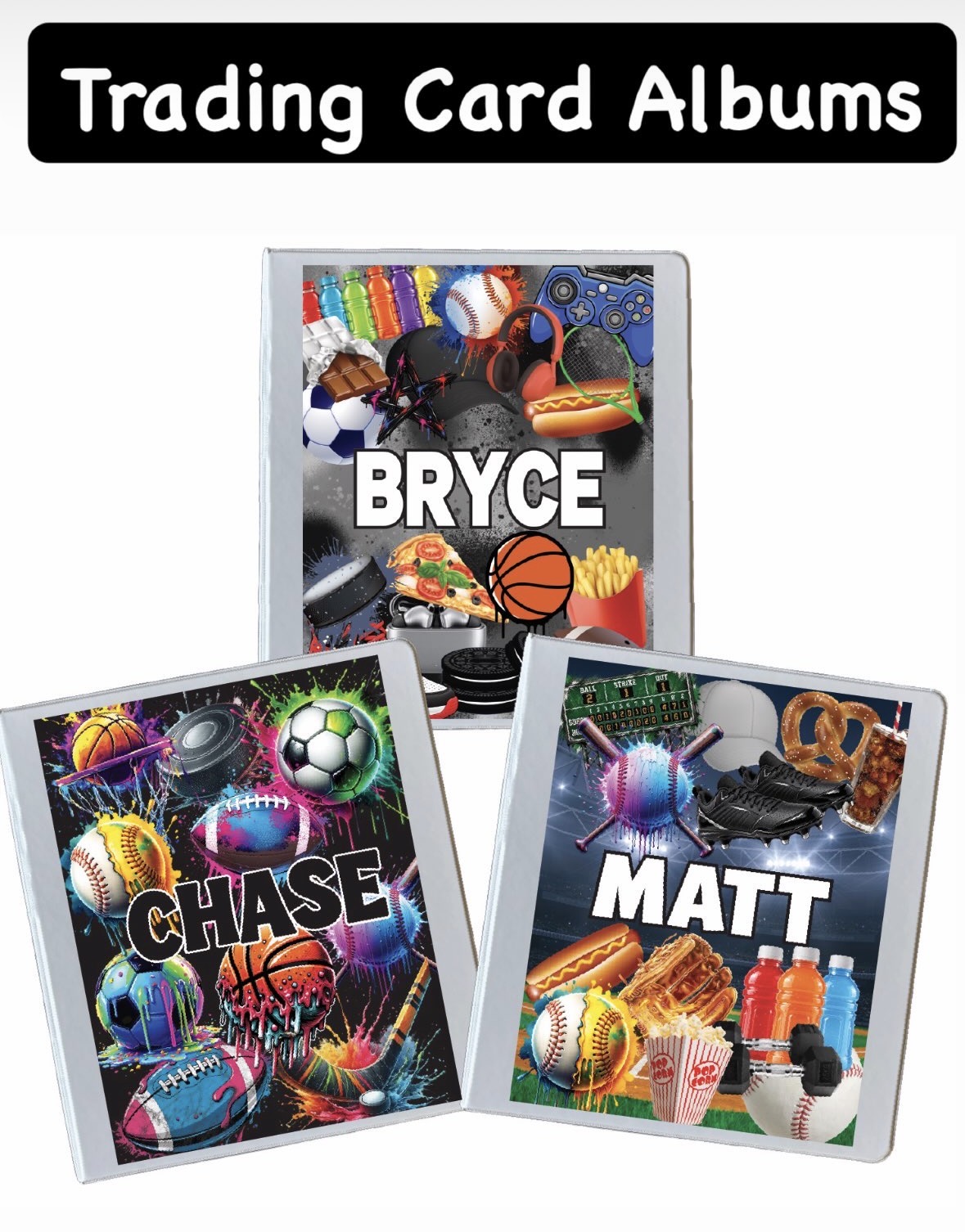 TRADING CARD BOOK (CUSTOM)