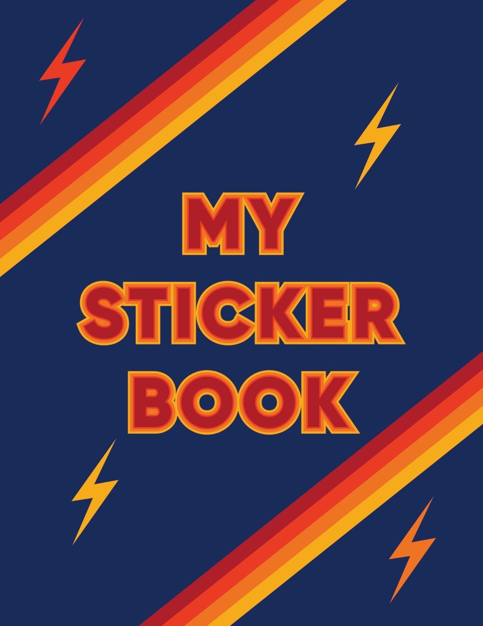 MY STICKER BOOK-STRIPES & BOLTS